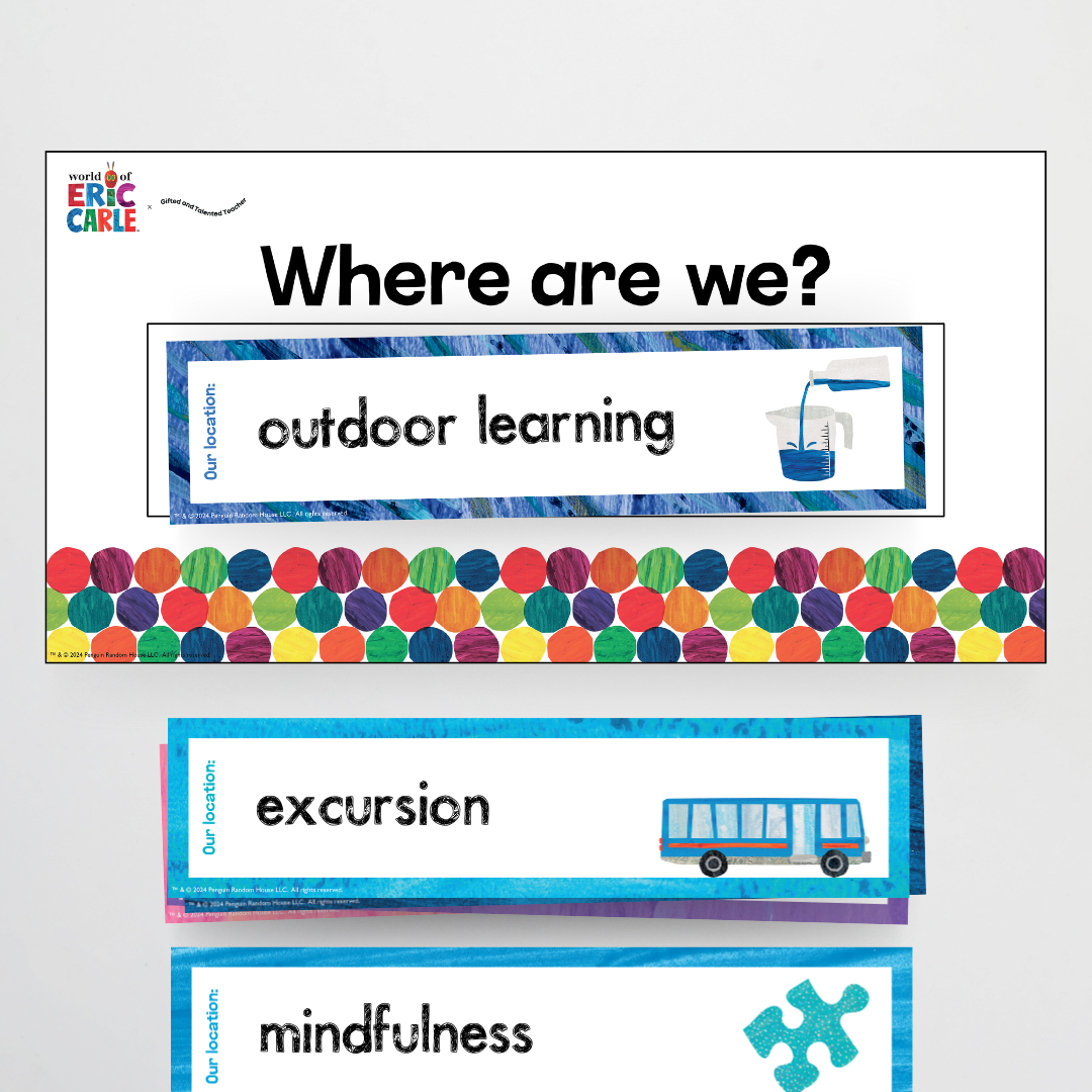 Location Door Display - The Very Hungry Caterpillar™ - Teacher Resources & Classroom Decor