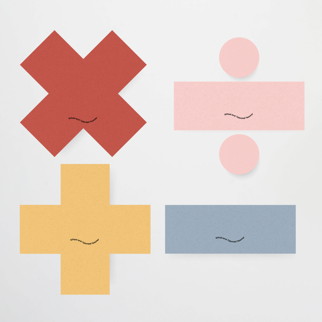 Maths Symbols and Vocabulary - Mathematics Posters: Little Circus Classroom Decor - Teacher Resources & Classroom Decor