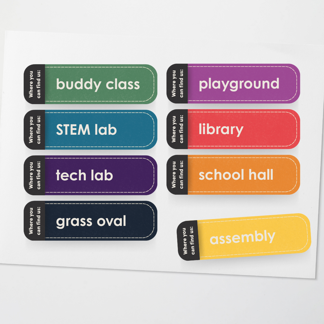 Philip Bunting: Location Door Display - Watch this Space Classroom Decor - Teacher Resources & Classroom Decor