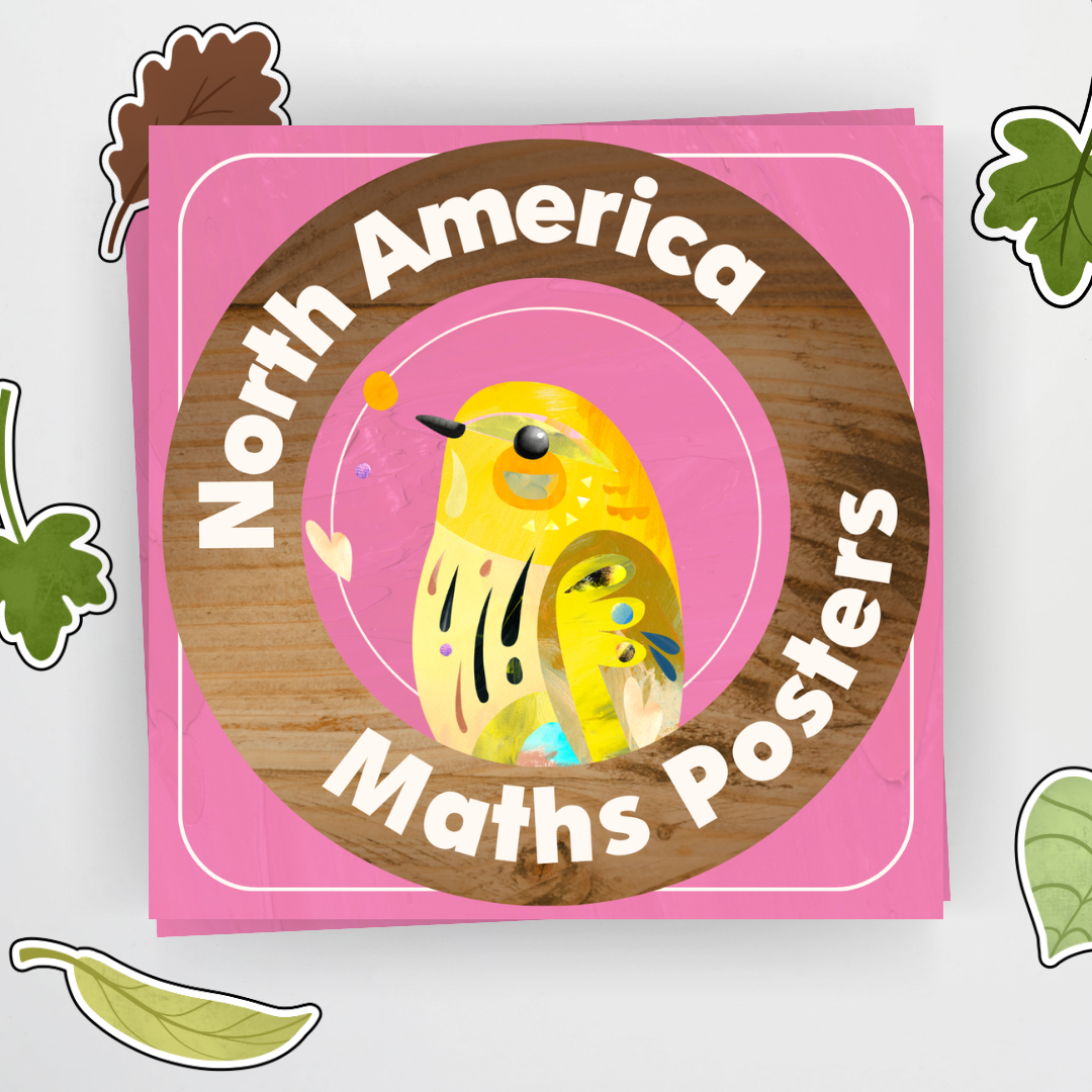 Mathematics Posters Bundle - North America Classroom Decor