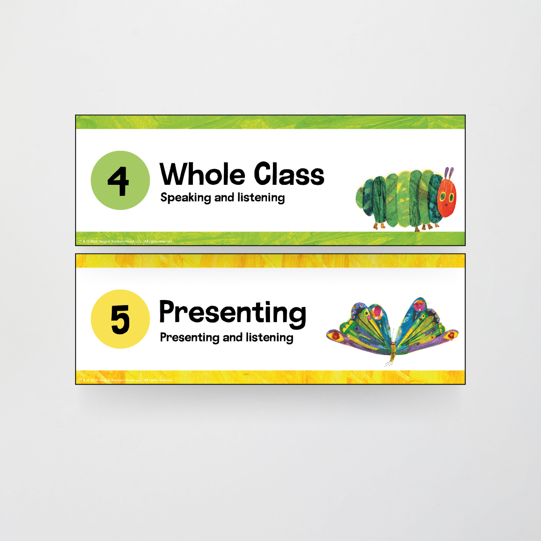 Noise Levels - The Very Hungry Caterpillar™ - Teacher Resources & Classroom Decor