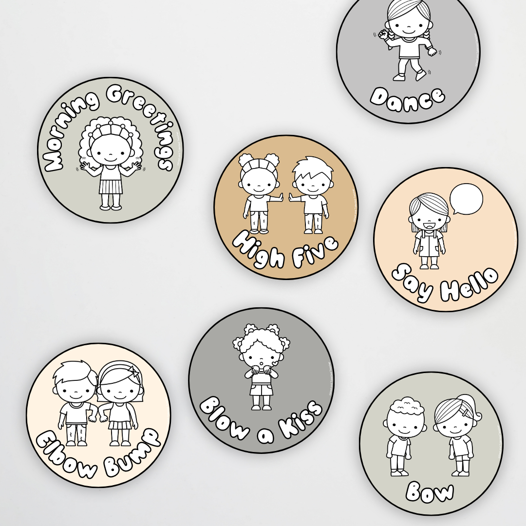 Matisse: Greetings - Neutral - Teacher Resources & Classroom Decor