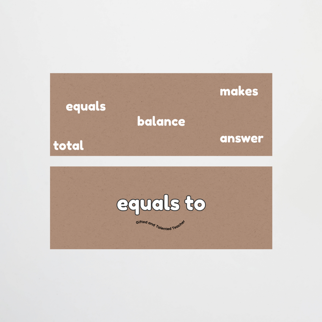 Maths Symbols and Vocabulary - Mathematics Posters: Little Circus Classroom Decor - Teacher Resources & Classroom Decor