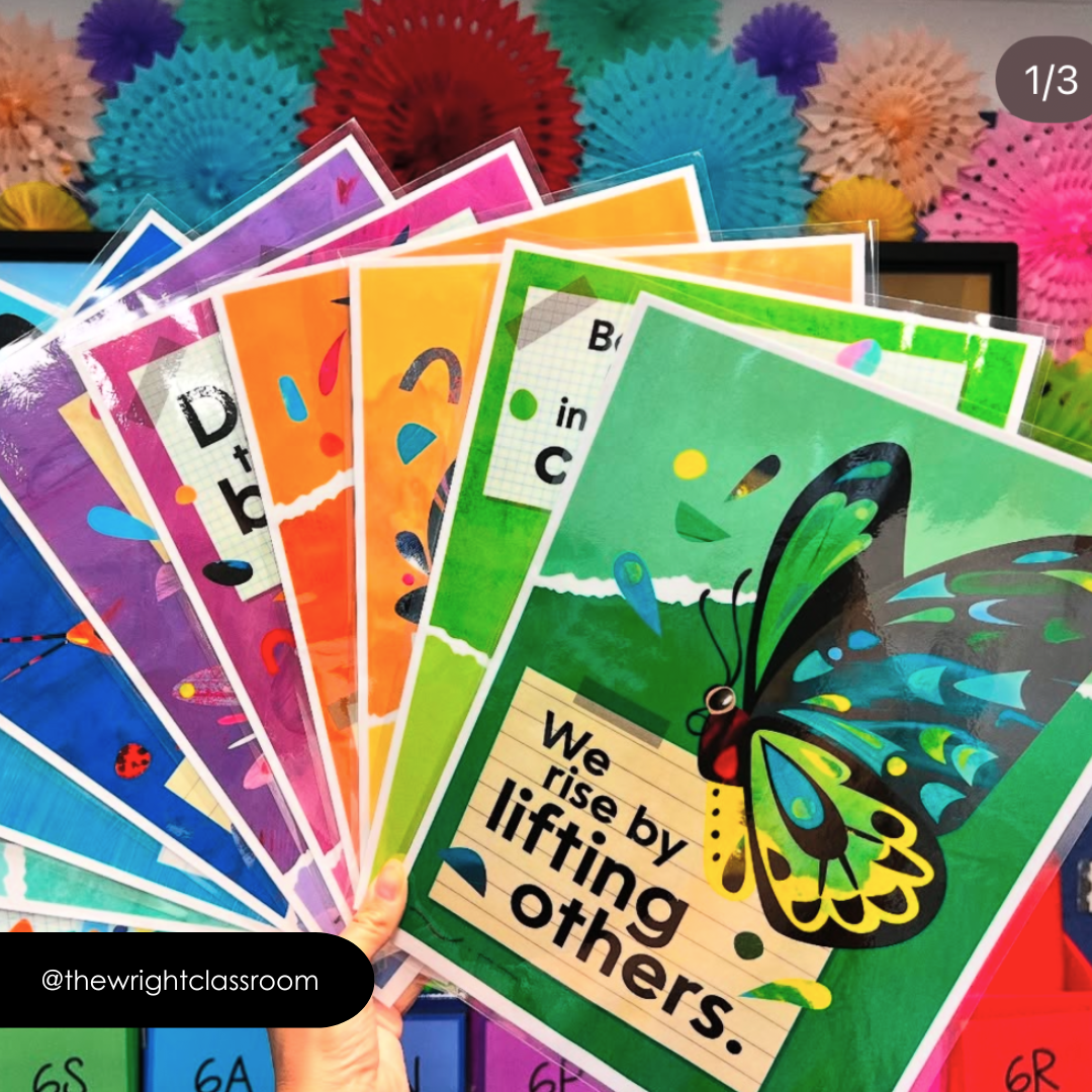 Pete Cromer: Quote Posters - Insect Life Classroom Decor