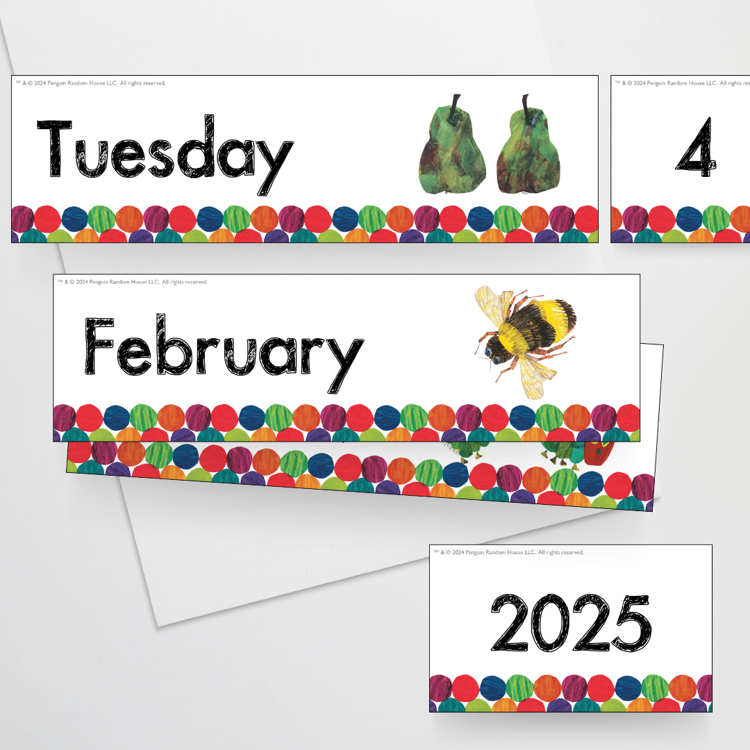 Flip Calendar - The Very Hungry Caterpillar™ - Teacher Resources & Classroom Decor
