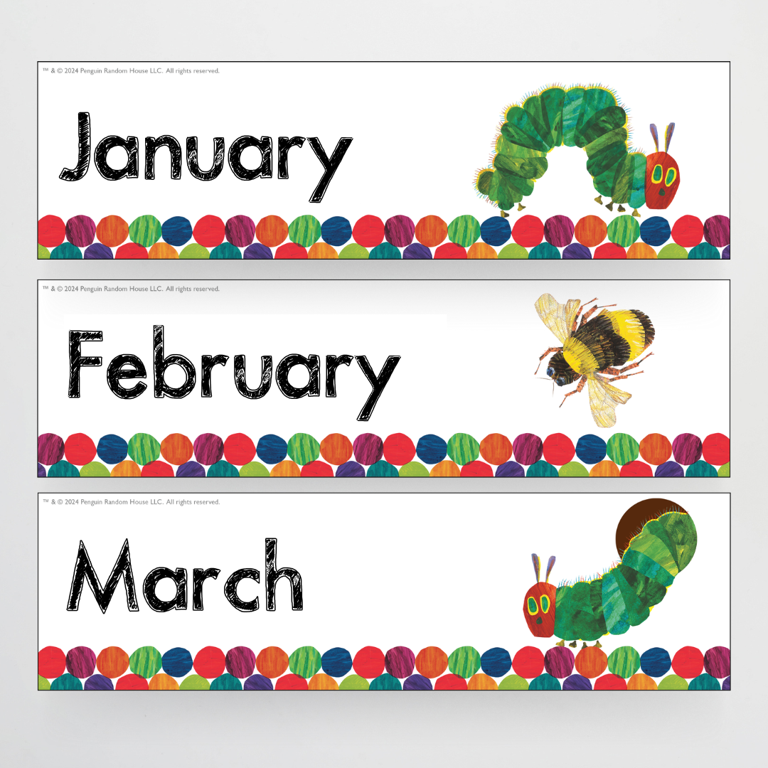 Flip Calendar - The Very Hungry Caterpillar™ - Teacher Resources & Classroom Decor