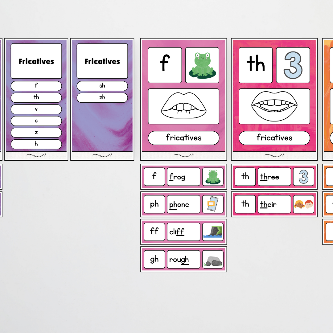 Sound Wall with Mouth Articulation - Australian Fauna and Flora Classroom Decor