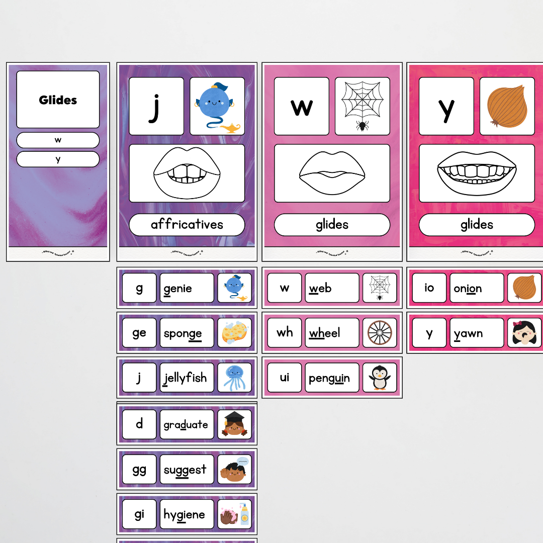 Sound Wall with Mouth Articulation - Australian Fauna and Flora Classroom Decor