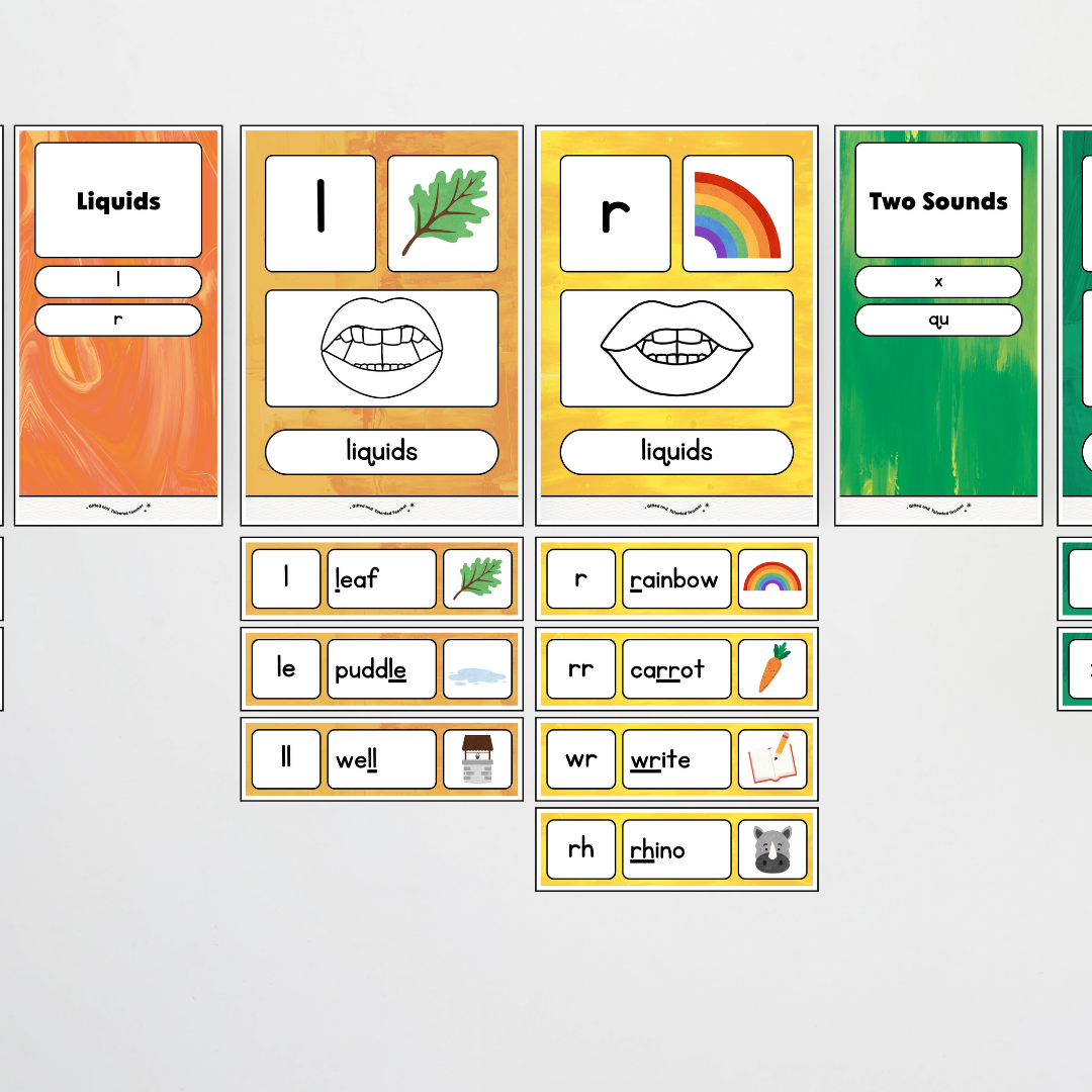 Sound Wall with Mouth Articulation - Australian Fauna and Flora Classroom Decor