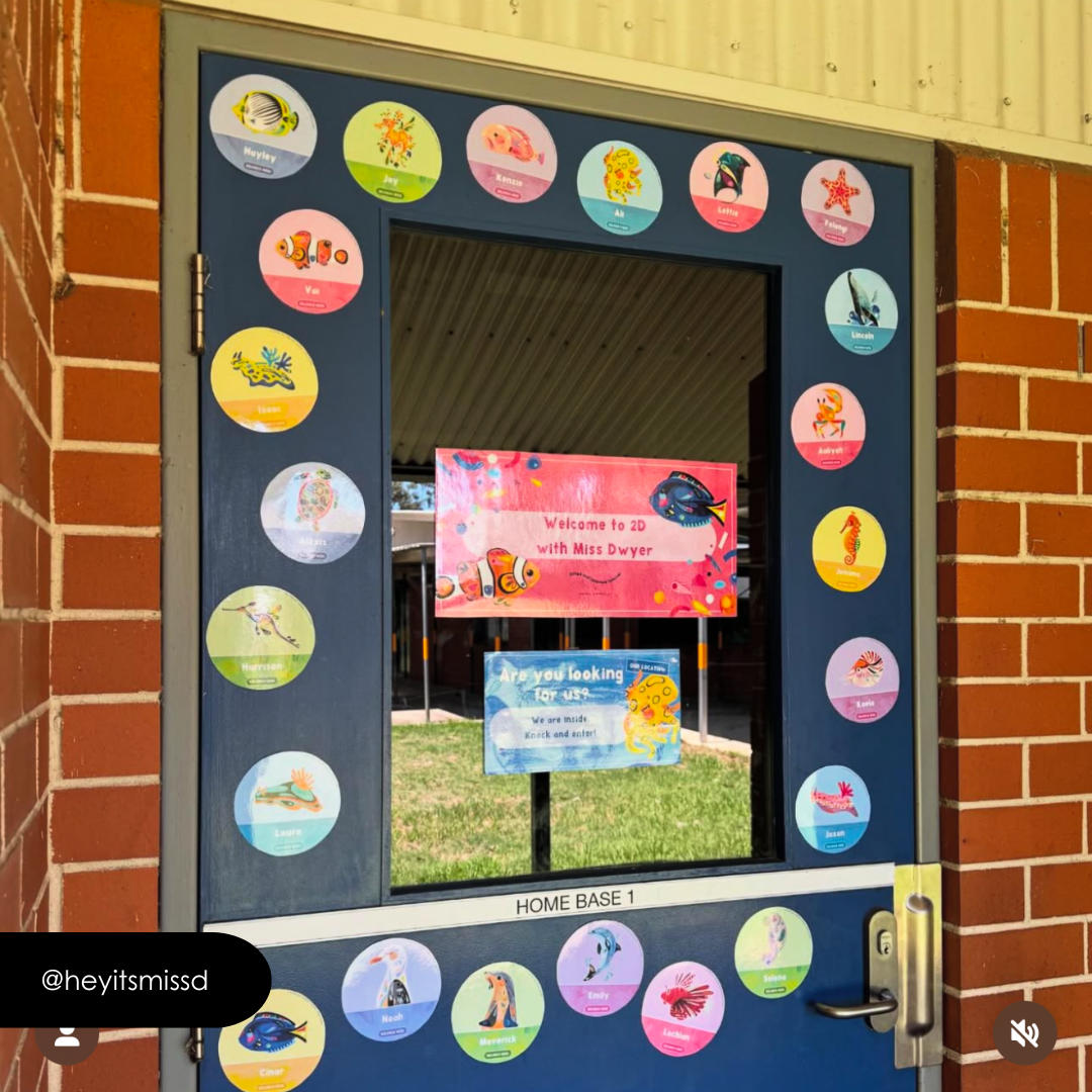 Pete Cromer: Welcome - Door Display - Sea Life Collection