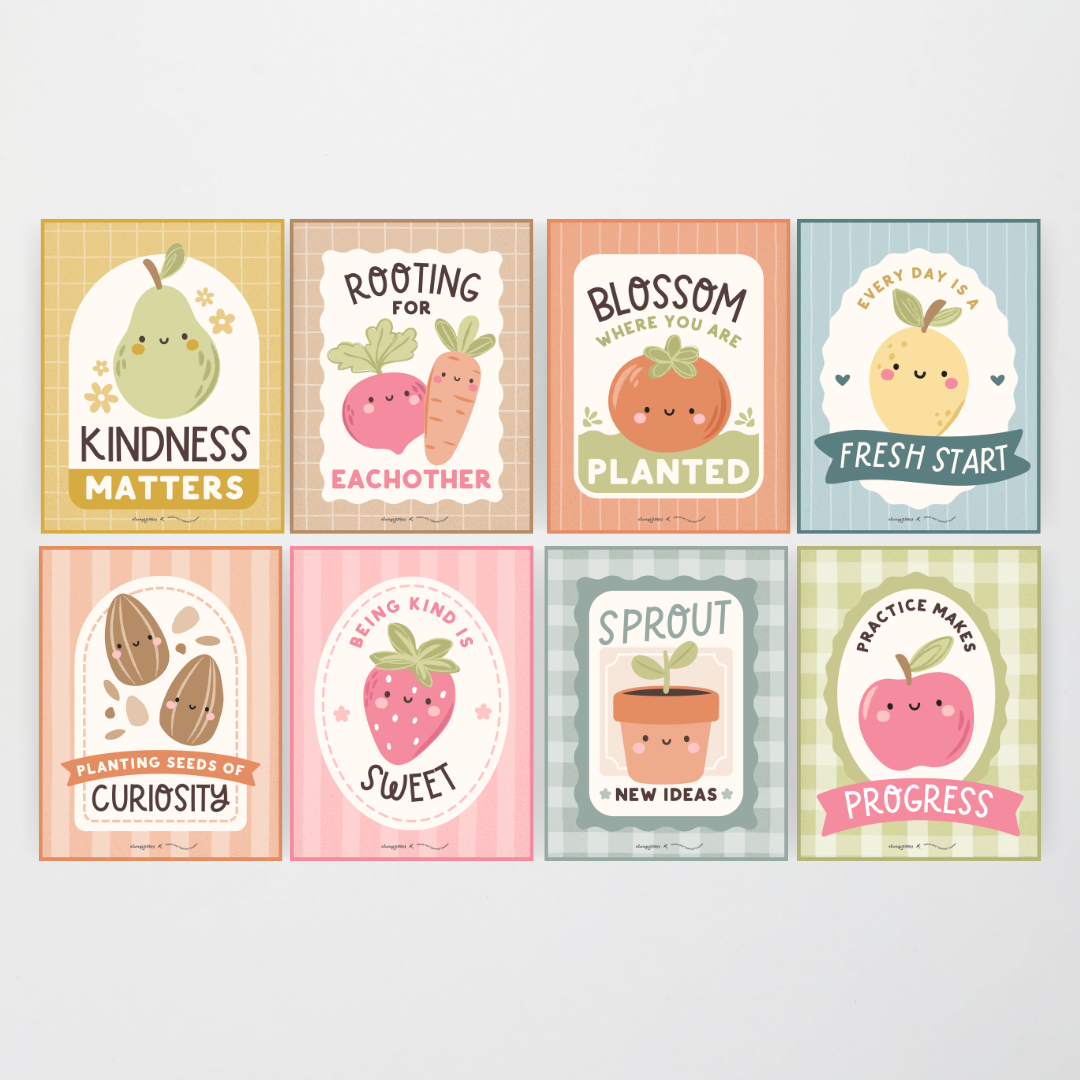 x Always Sunny Co. - Farmers Market Classroom Decor Bundle - Teacher Resources & Classroom Decor