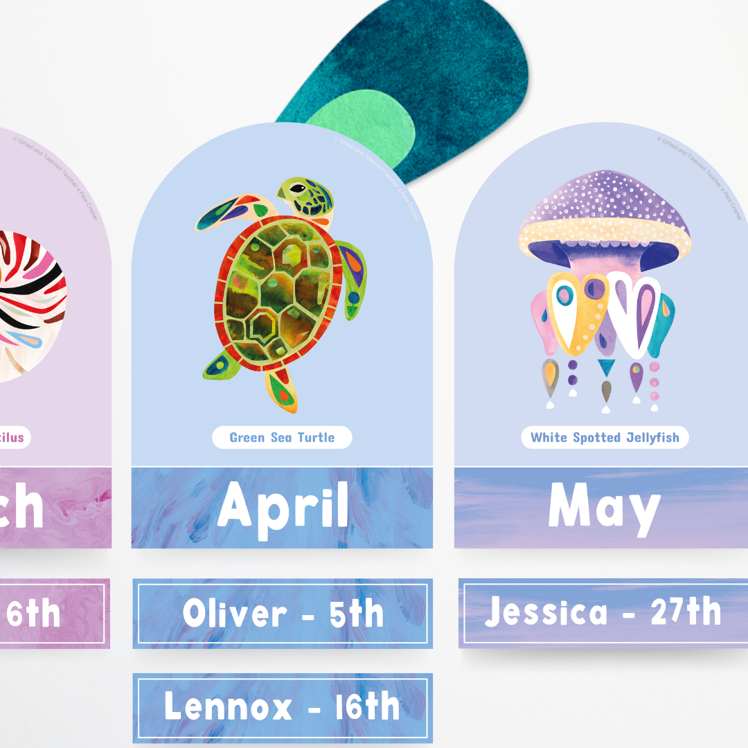 x Pete Cromer - Sea Life Classroom Decor Bundle - Teacher Resources & Classroom Decor