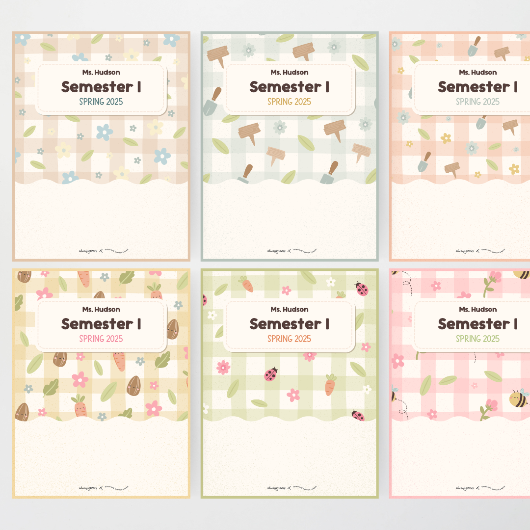 Binder Covers - Farmers Market Classroom Decor - Teacher Resources & Classroom Decor