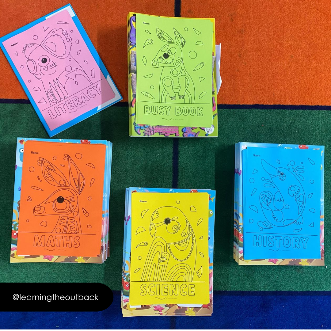 Pete Cromer: Book Covers - Line Art - Australian Fauna and Flora Classroom Decor - Teacher Resources & Classroom Decor