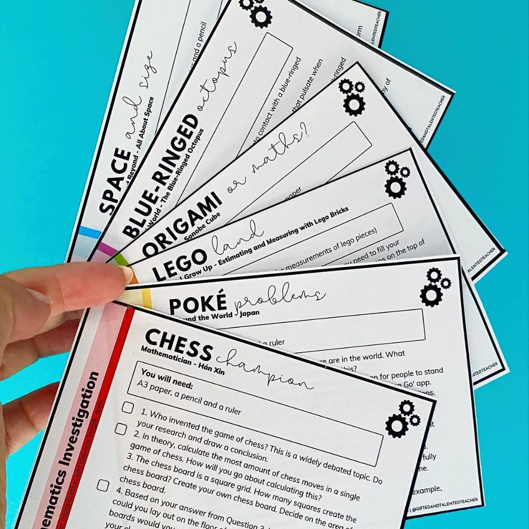 Volume 2 - Mathematics Investigation Bundle (Extension) - Teacher Resources & Classroom Decor