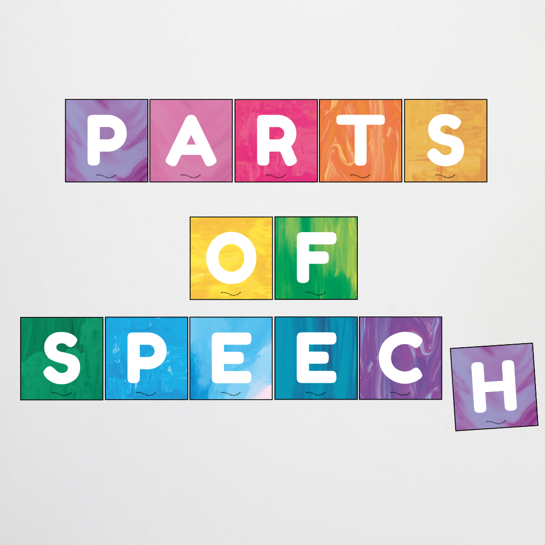 Pronouns: Parts of Speech Posters and Classroom Display - Australia Fauna and Flora Classroom Decor