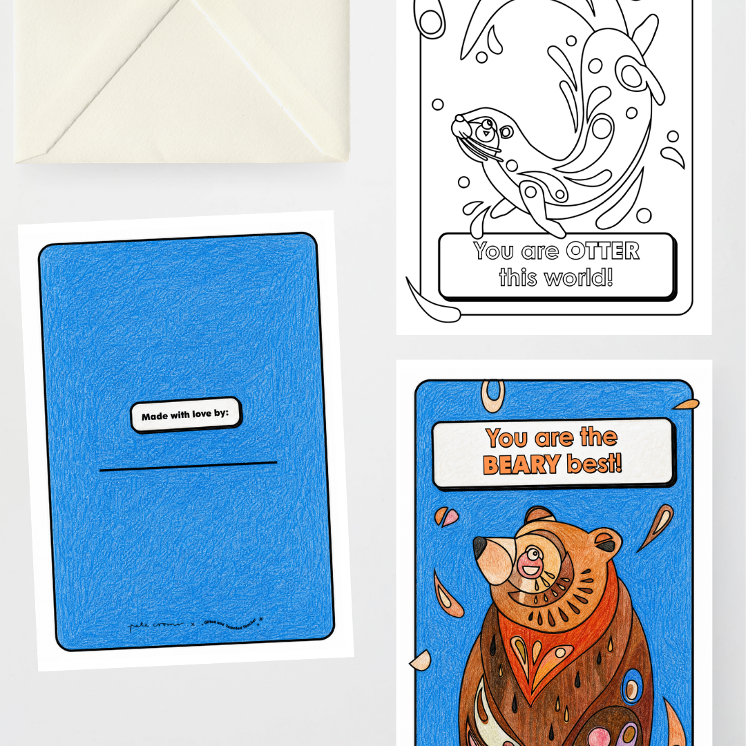 Pete Cromer: Pun Cards - North America Classroom Decor