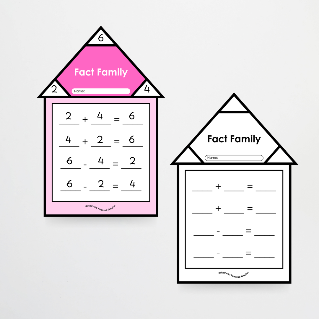 Fact Families Houses
