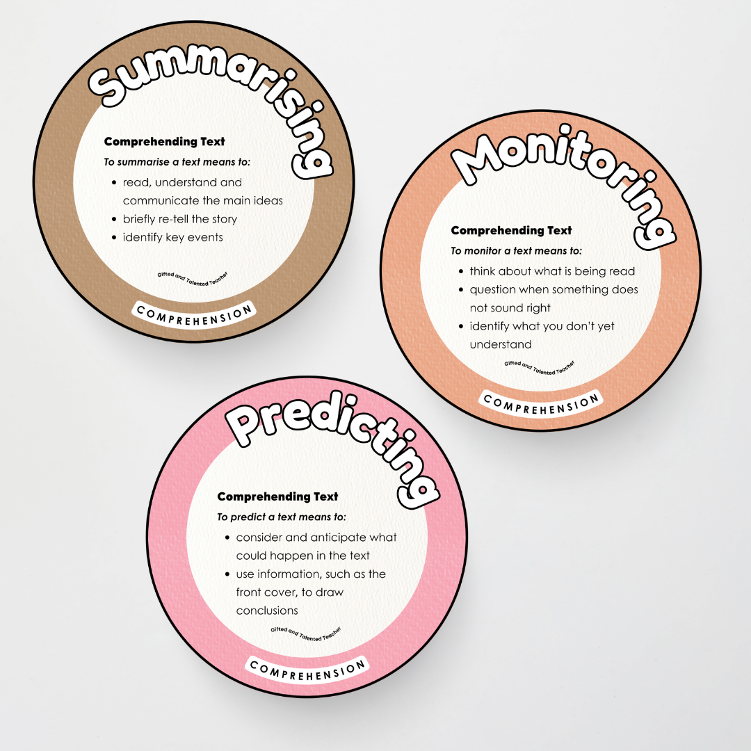 The Super 6 Strategies Posters - Farmers Market Classroom Decor