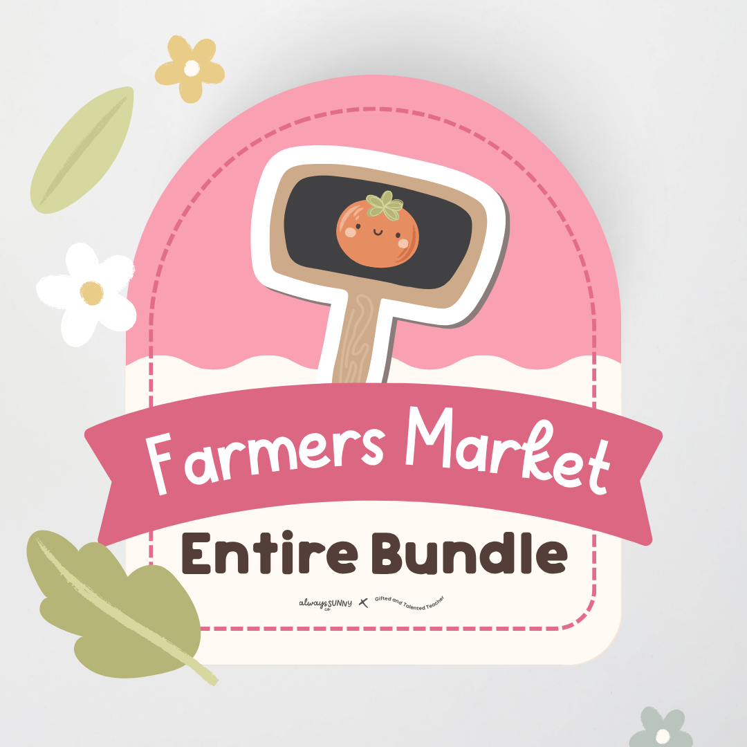 x Always Sunny Co. - Farmers Market Classroom Decor Bundle