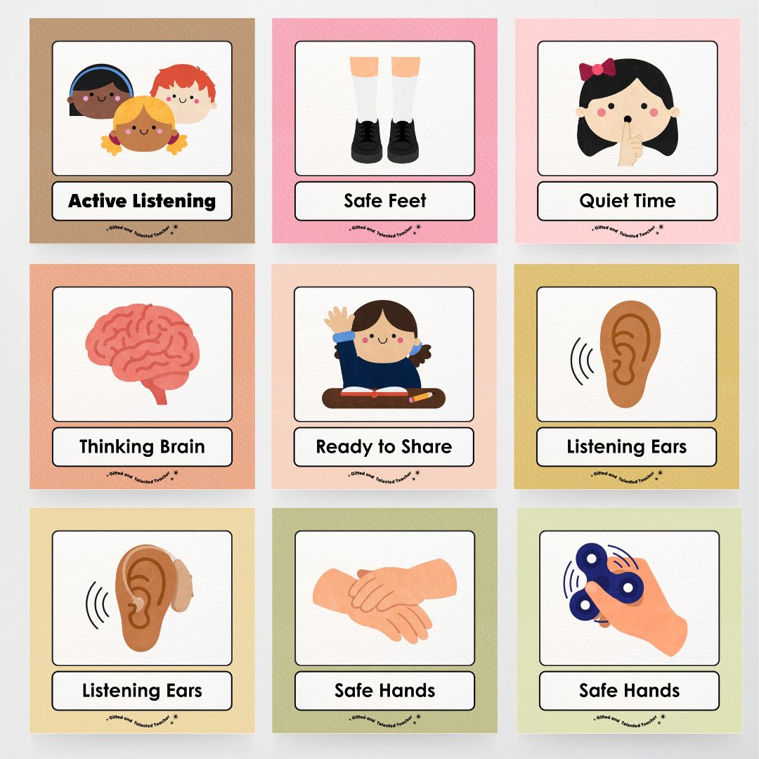 Inclusive Active Listening Editable Classroom Display - Farmers Market Classroom Decor - Teacher Resources & Classroom Decor