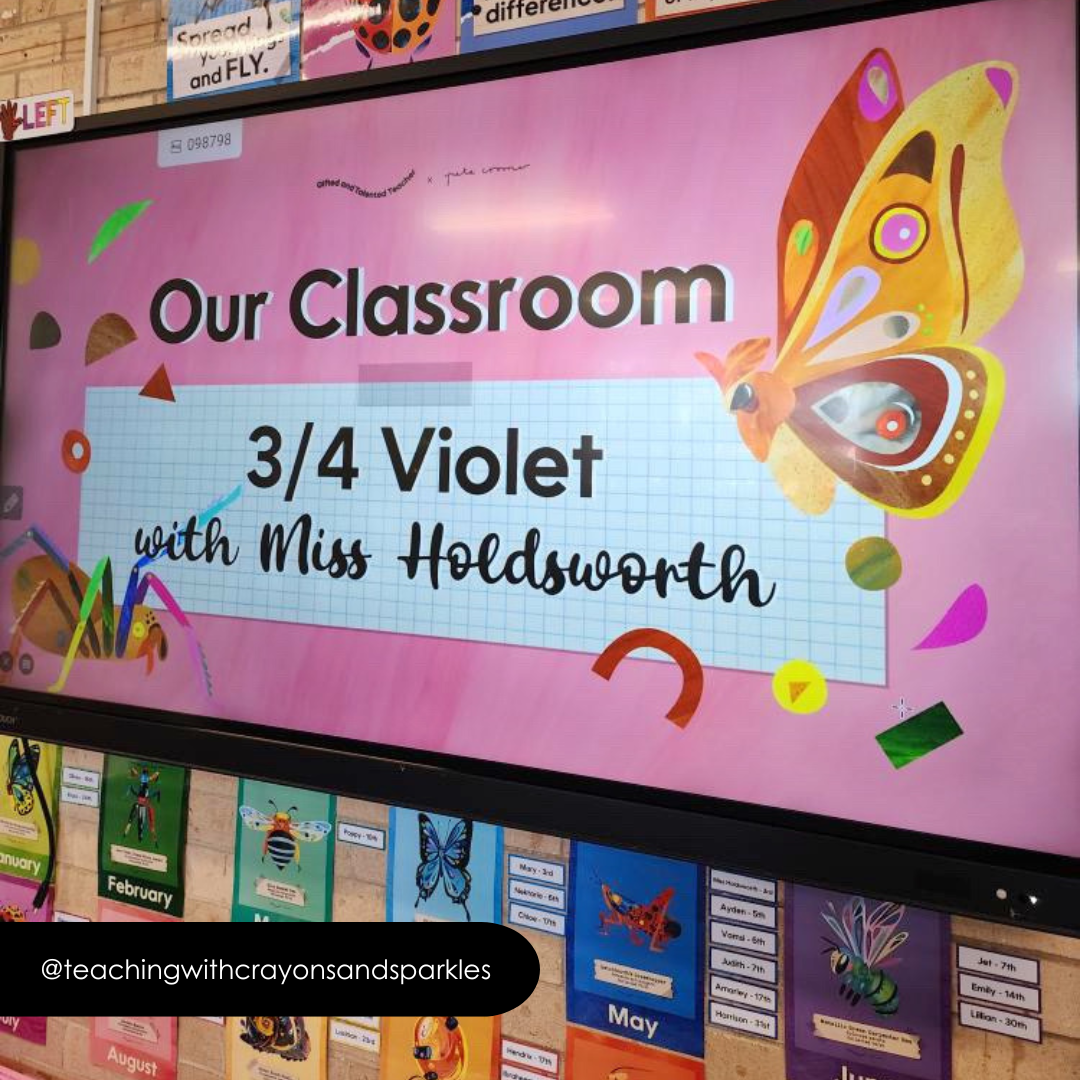 Pete Cromer: Digital Slides - Insect Life Classroom Decor