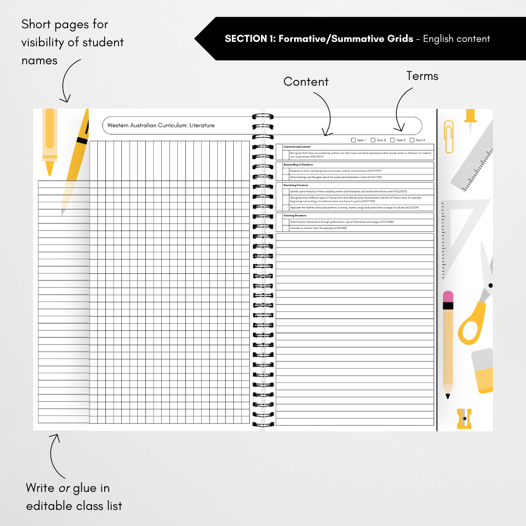 Assessment Book - Western Australian Curriculum