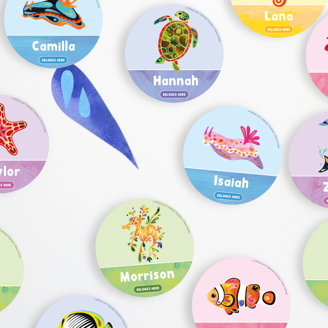 Pete Cromer: Welcome - Door Display - Sea Life Collection