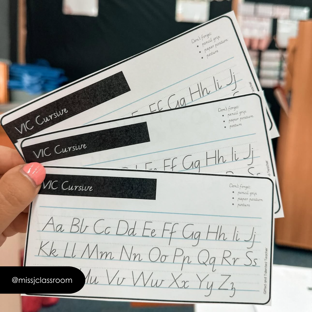 A-Z Handwriting Mats - Teacher Resources & Classroom Decor
