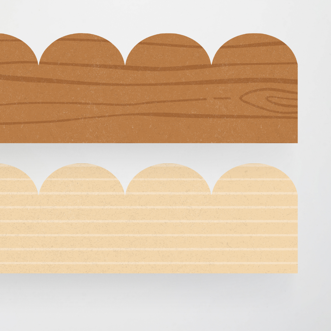 Philip Bunting: Neutral Border Set - Back to School Classroom Decor