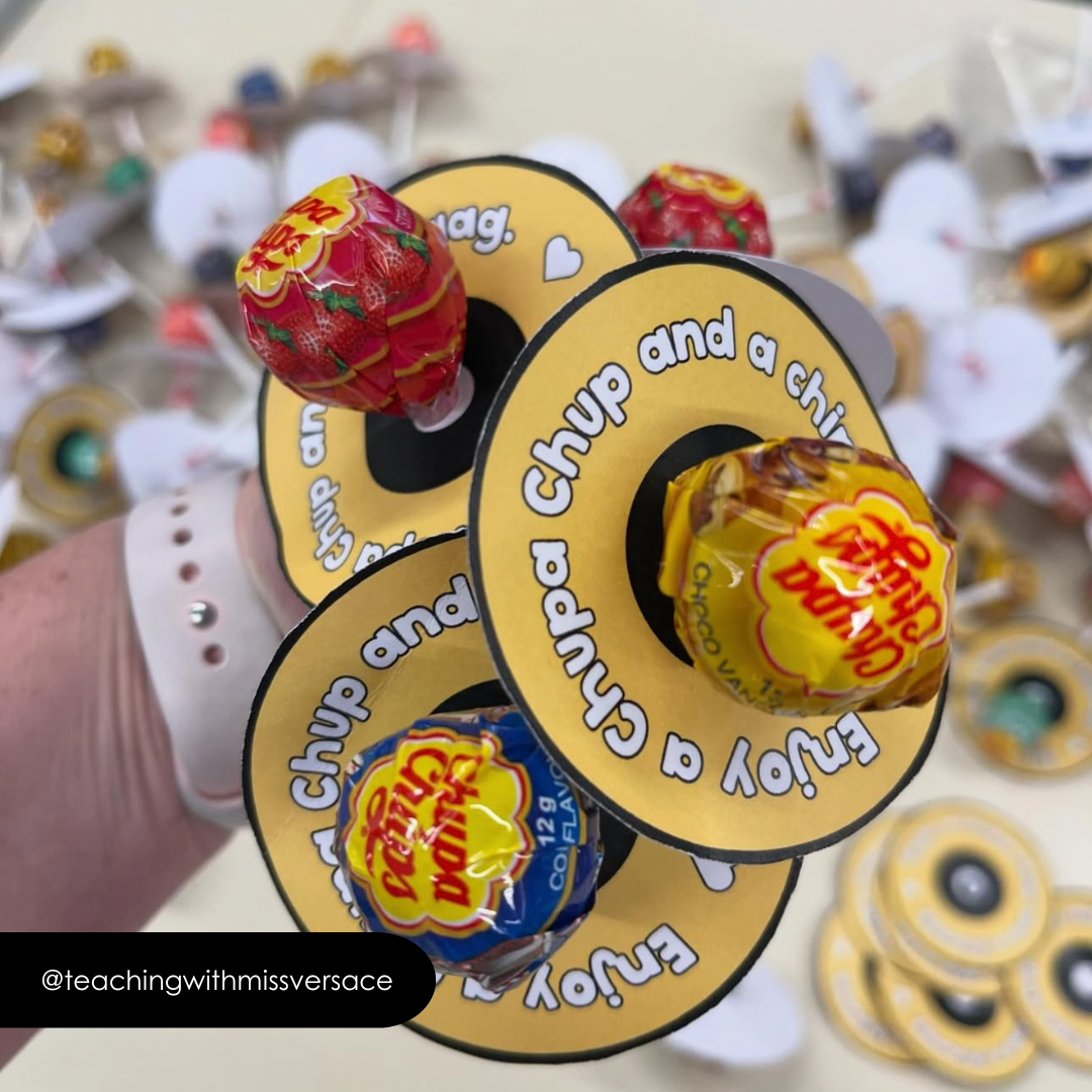 R U OK? Chupa Chup Template - Teacher Resources & Classroom Decor
