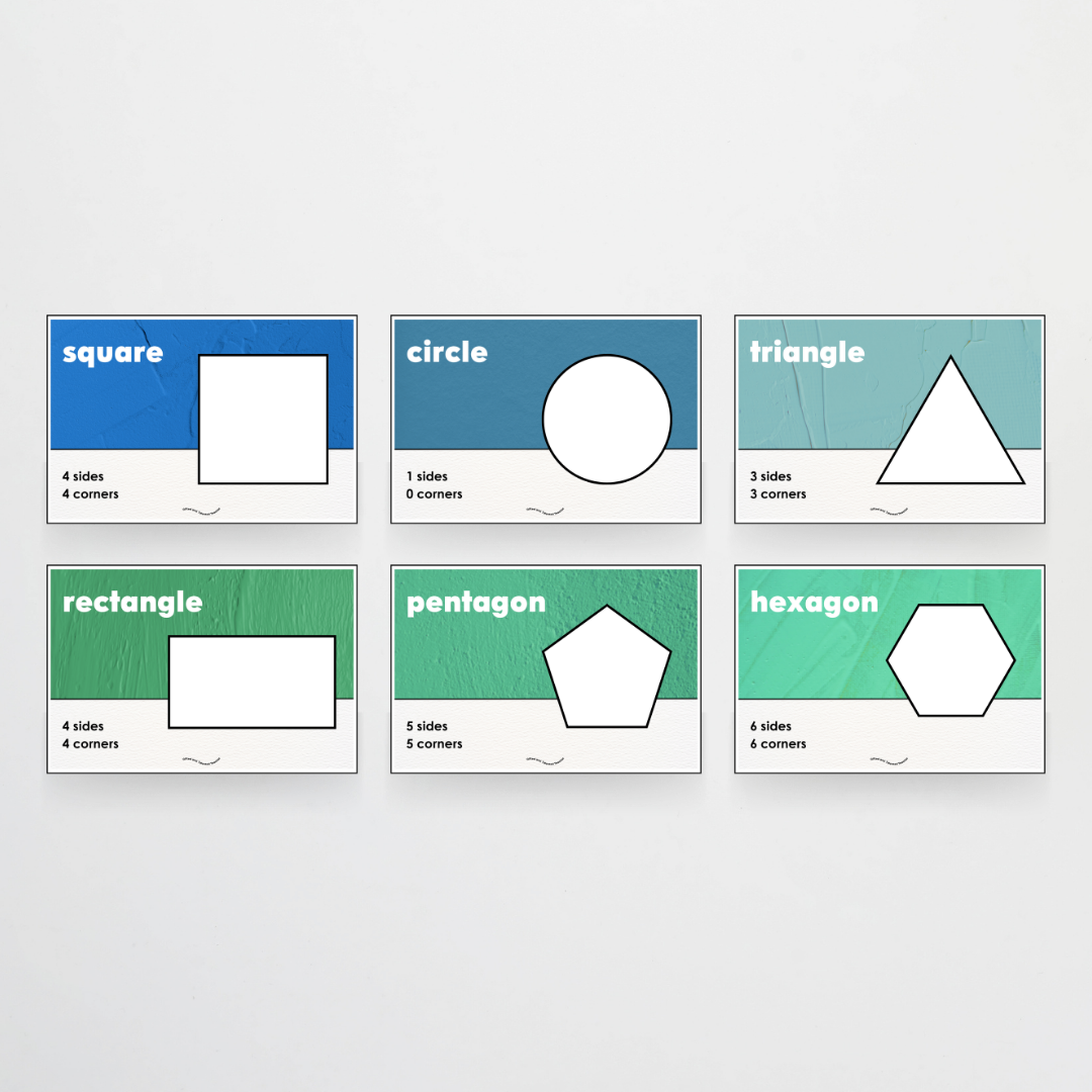 2D Shapes Posters - North America Classroom Decor - Teacher Resources & Classroom Decor