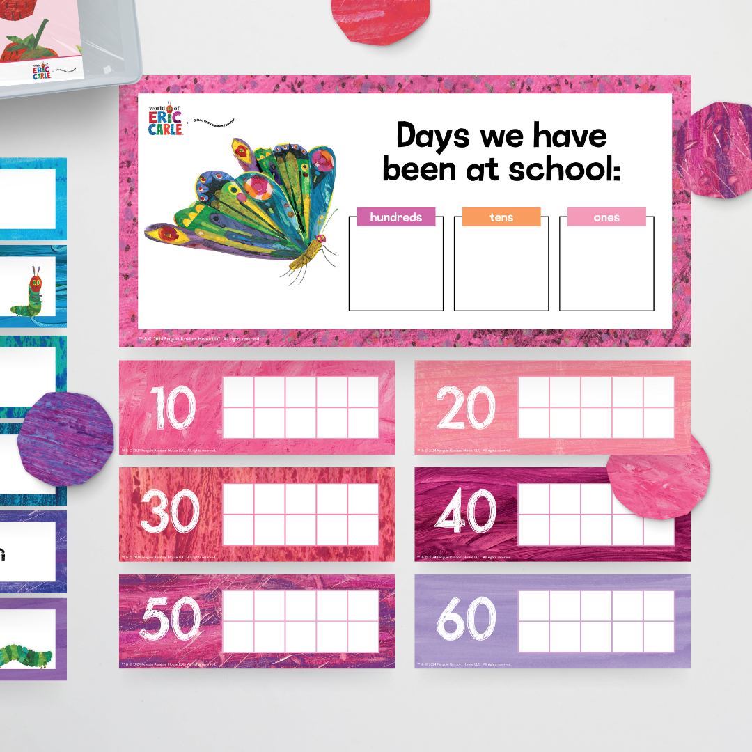 x World of Eric Carle - The Very Hungry Caterpillar™ Classroom Decor Bundle - Teacher Resources & Classroom Decor