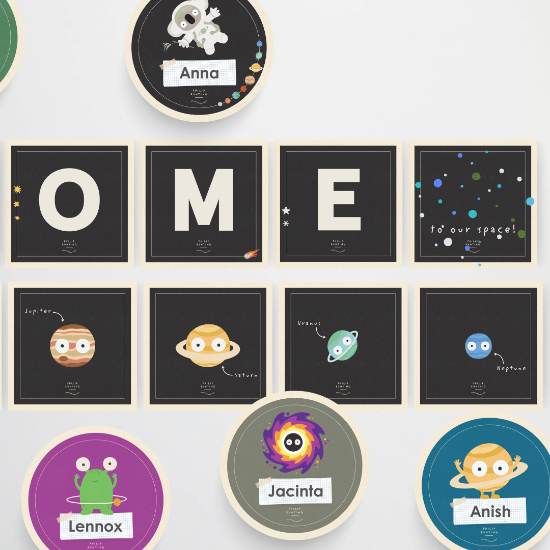 Philip Bunting: Classroom Door Display - Watch this Space Classroom Decor