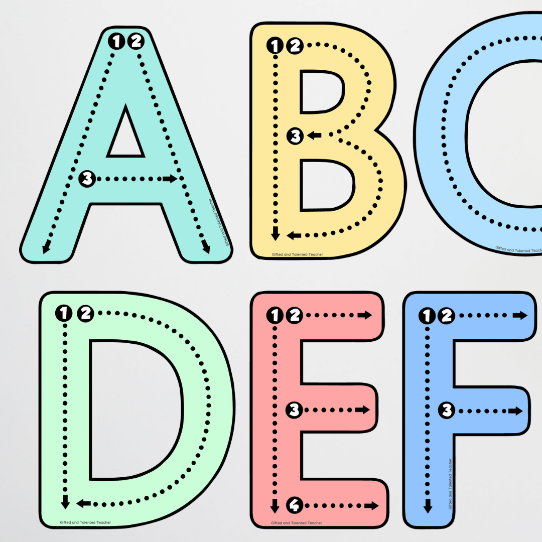Matisse: Tracing Alphabet - Color | Colour