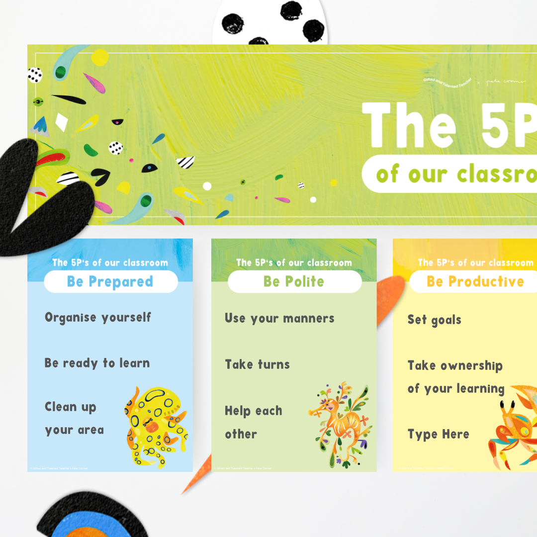 x Pete Cromer - Sea Life Classroom Decor (Lower Grades) Bundle - Teacher Resources & Classroom Decor