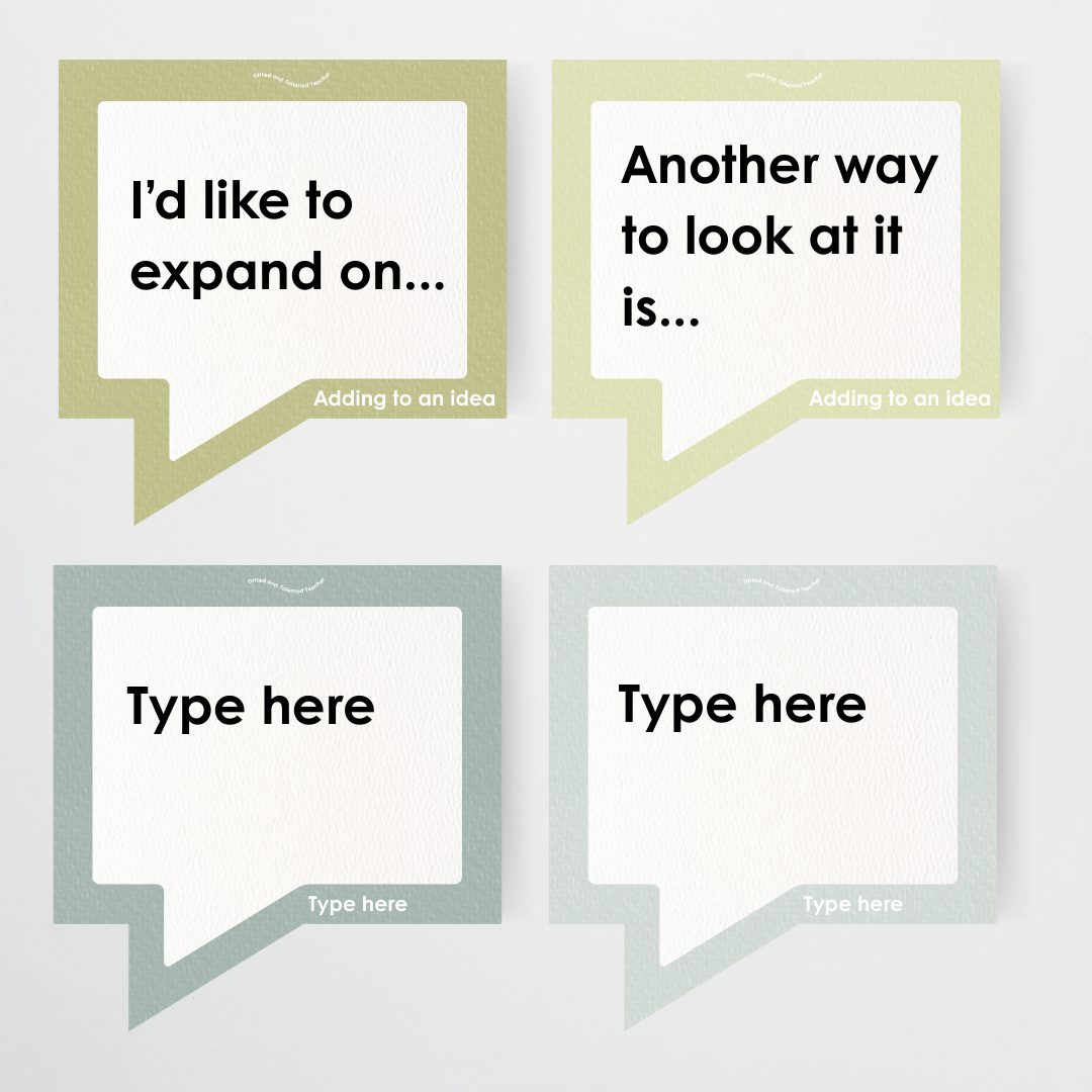 Conversation Starter Cards: Developing Oracy in the Classroom - Farmers Market Classroom Decor