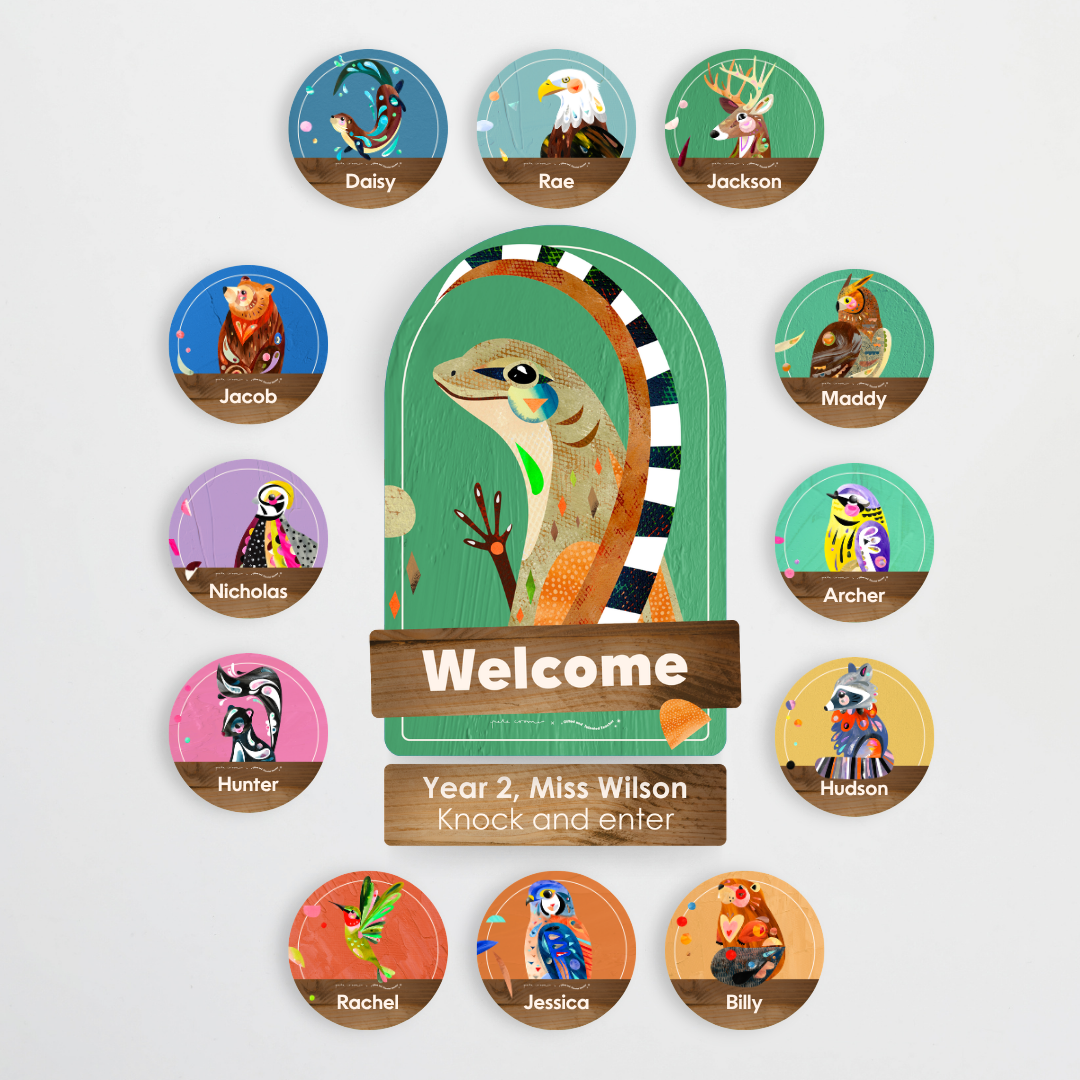 x Pete Cromer - North America Classroom Decor (Upper Grades) Bundle