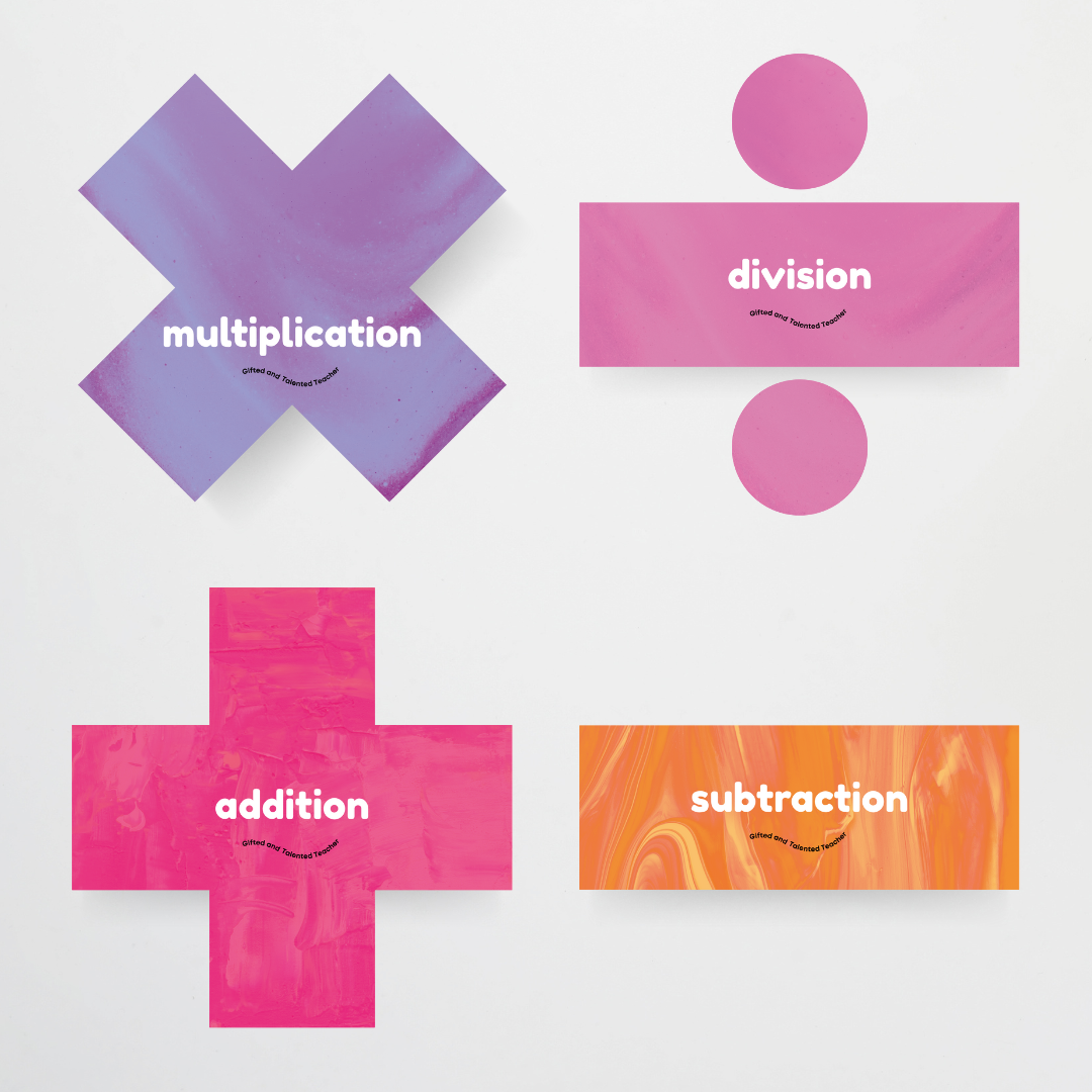 Pete Cromer: Maths Symbols and Vocabulary - Australian Fauna and Flora Classroom Decor