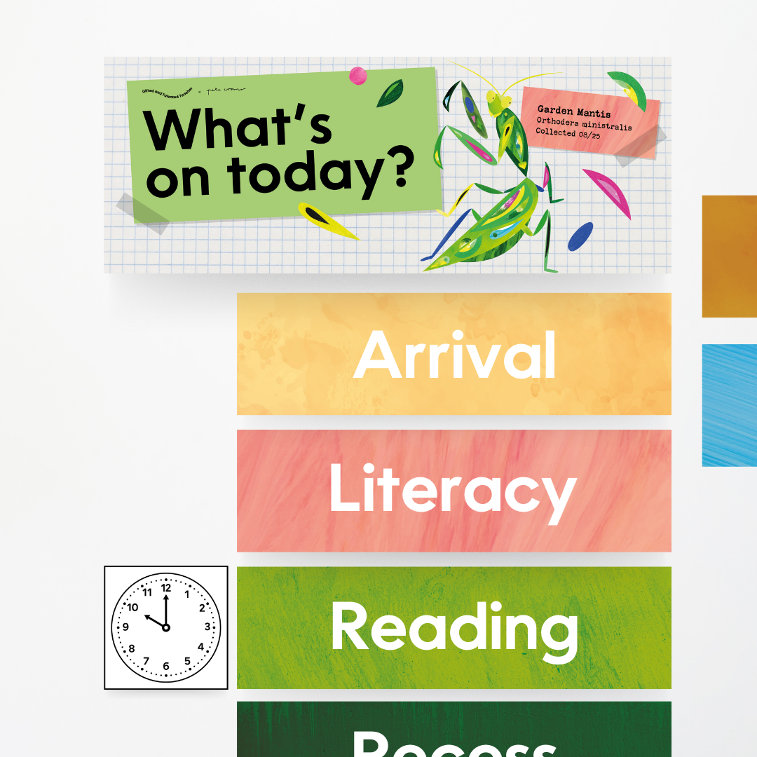 x Pete Cromer - Insect Life Classroom Decor Bundle - Teacher Resources & Classroom Decor