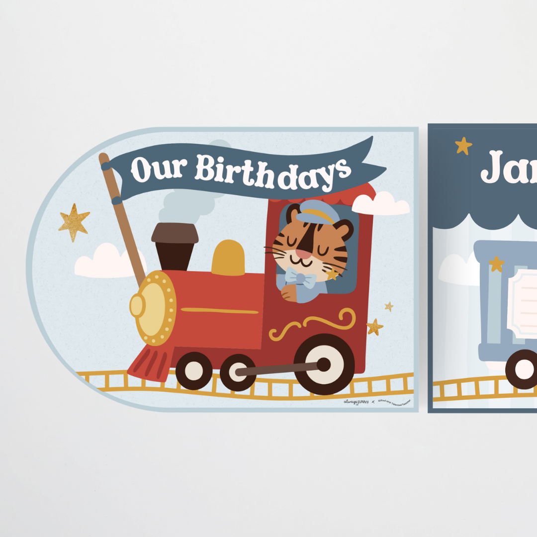 Birthday Display - Little Circus Classroom Decor