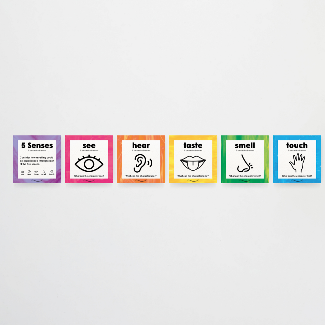 Pete Cromer: 5 Senses Brainstorm Posters - Australian Fauna and Flora Classroom Decor