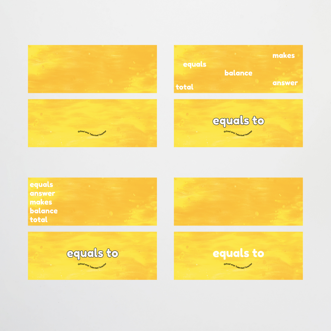 Pete Cromer: Maths Symbols and Vocabulary - Australian Fauna and Flora Classroom Decor