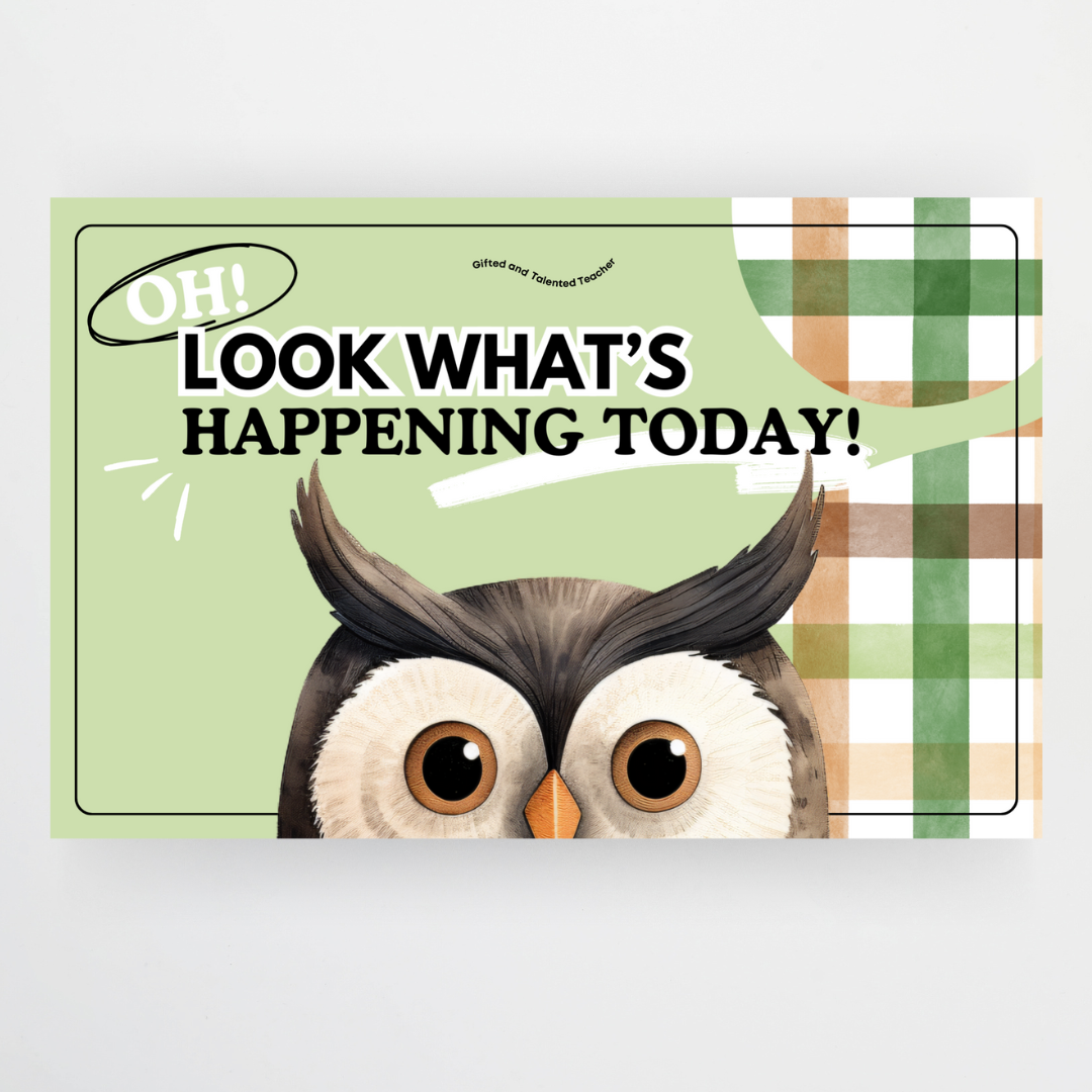 Daily Schedule - Woodland Classroom Decor - Teacher Resources & Classroom Decor