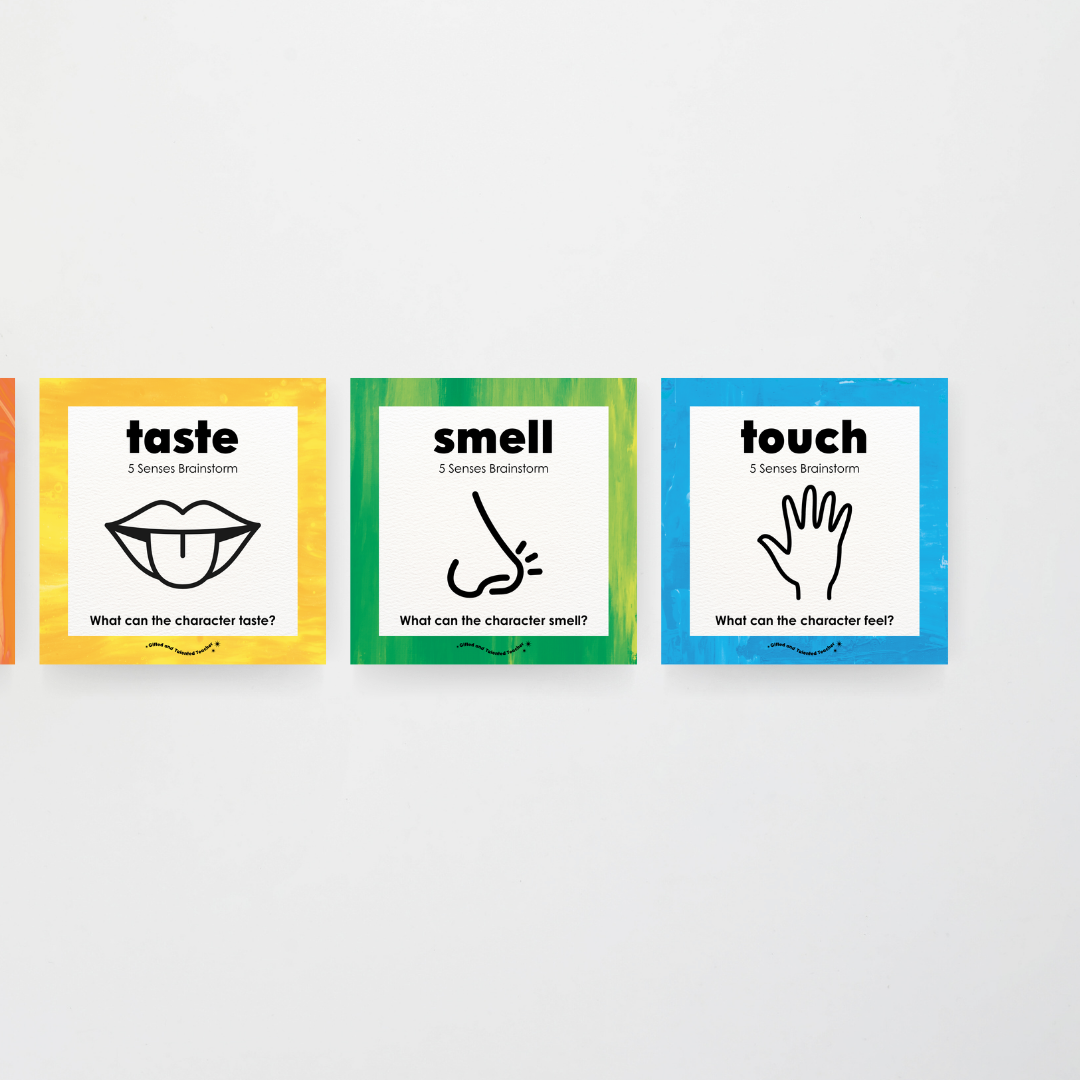 Pete Cromer: 5 Senses Brainstorm Posters - Australian Fauna and Flora Classroom Decor