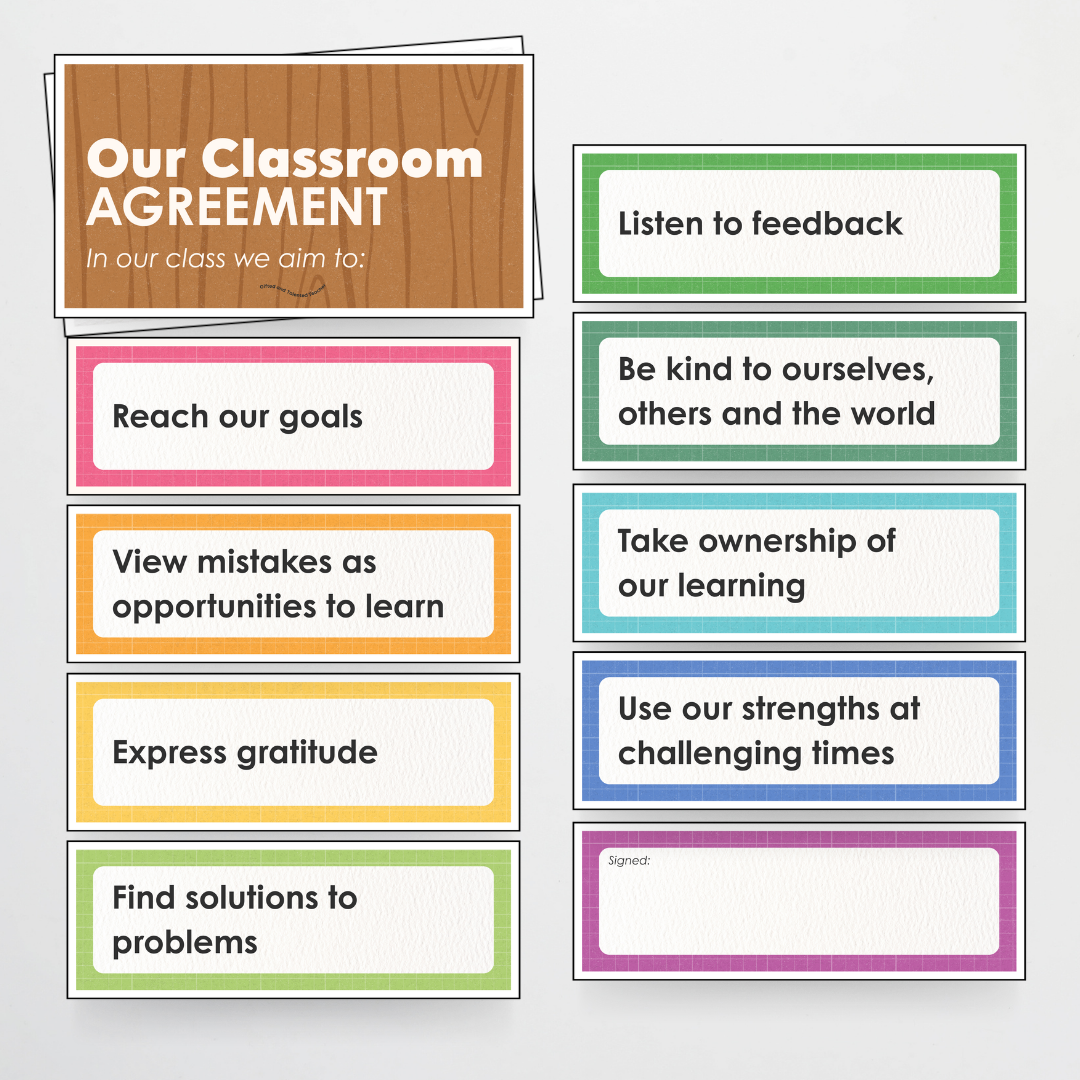 Class Aims - Back to School Classroom Decor
