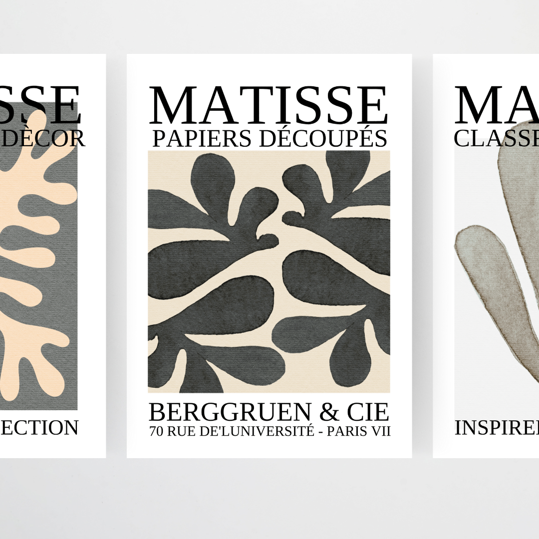 Matisse: Posters - Neutral Classroom Decor - Teacher Resources & Classroom Decor