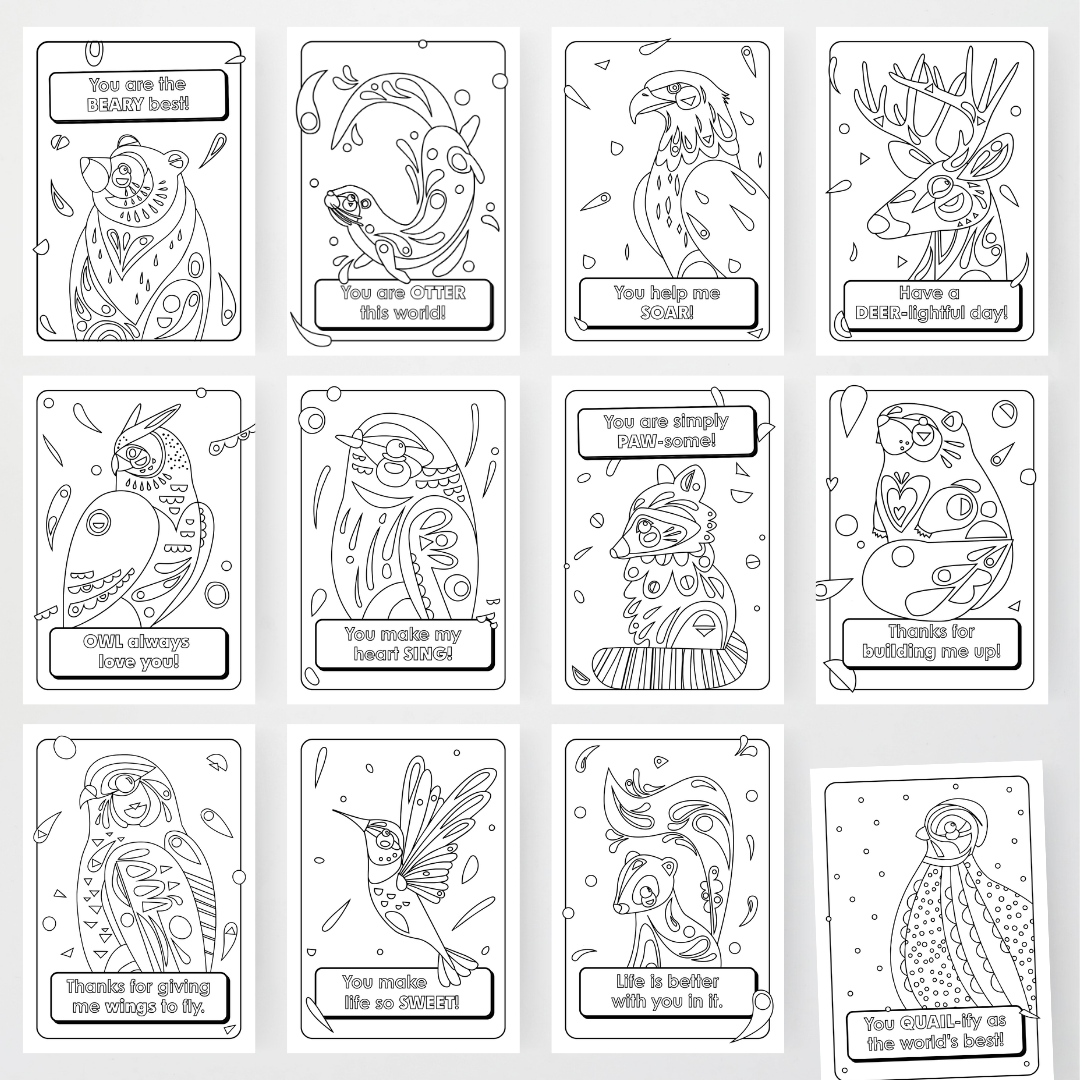 Pete Cromer: Pun Cards - North America Classroom Decor