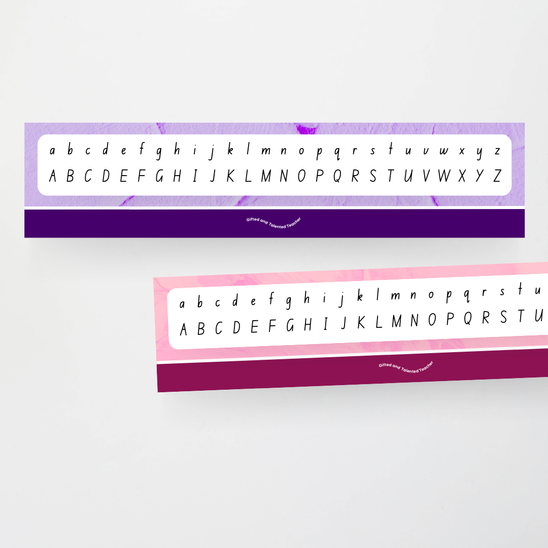 New South Wales Foundation Font Desk Label Reference - Teacher Resources & Classroom Decor