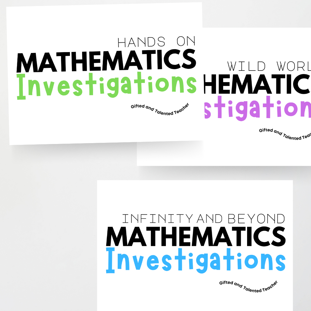 Volume 2 - Mathematics Investigation Bundle (Extension) - Teacher Resources & Classroom Decor